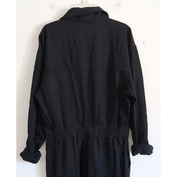 Abercrombie & Fitch Black Coverall - Size Medium Tall - Picture 4 of 6
